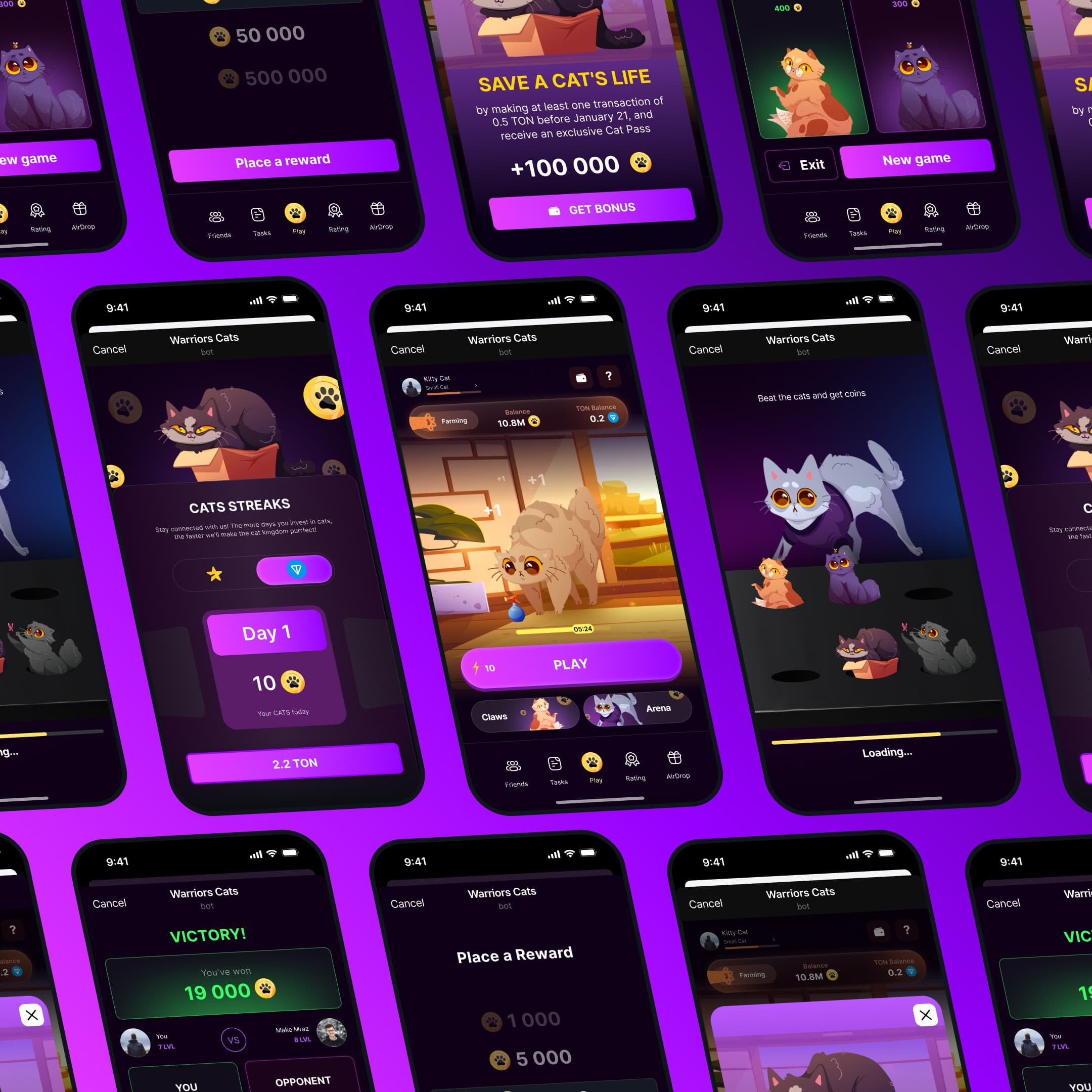 Warrior Cats — Telegram Battle Game — 4