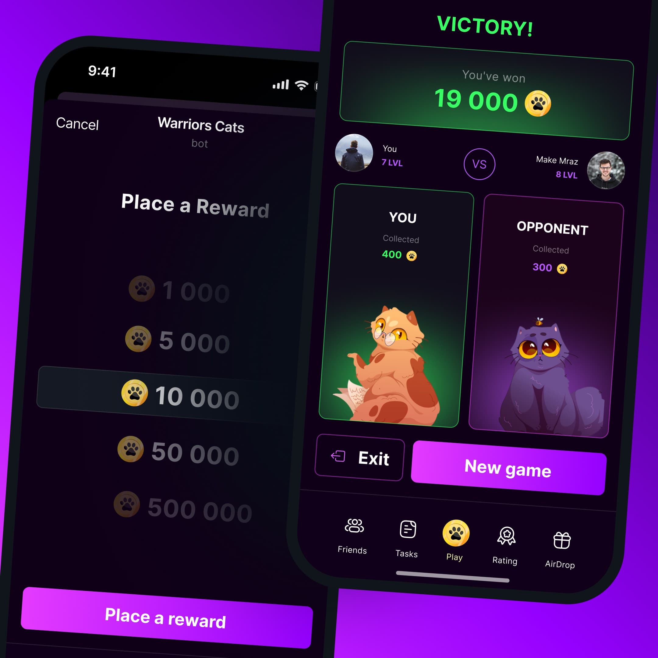 Warrior Cats — Telegram Battle Game — 3