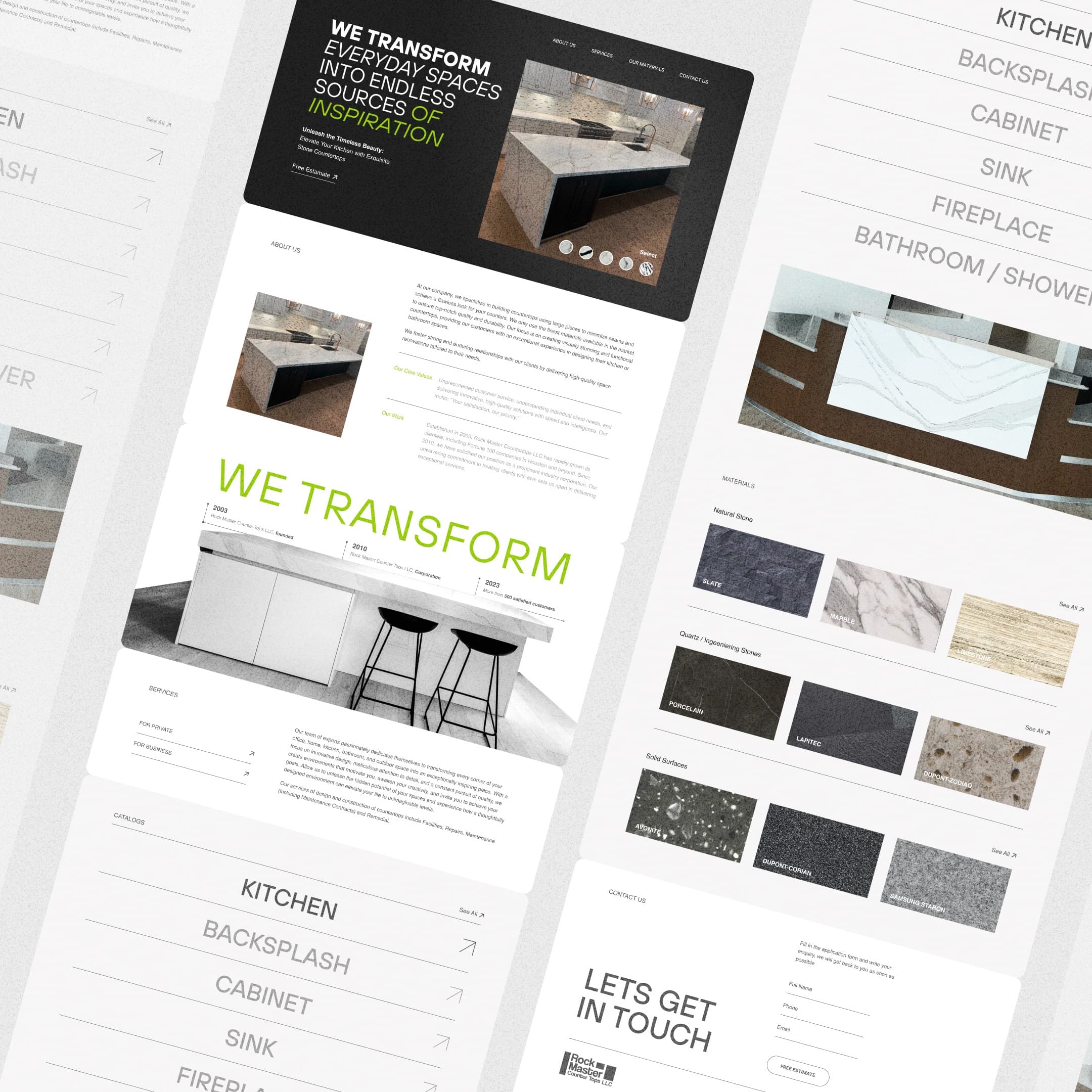 Rock Master Countertops — 1