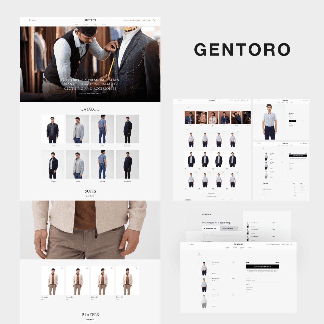 Gentoro — Luxus E-Commerce